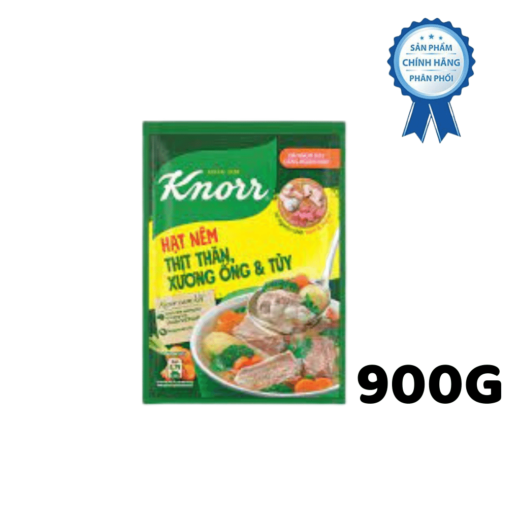Knorr Hạt nêm thịt thăn xương ống 900gr x 8 gói/thùng