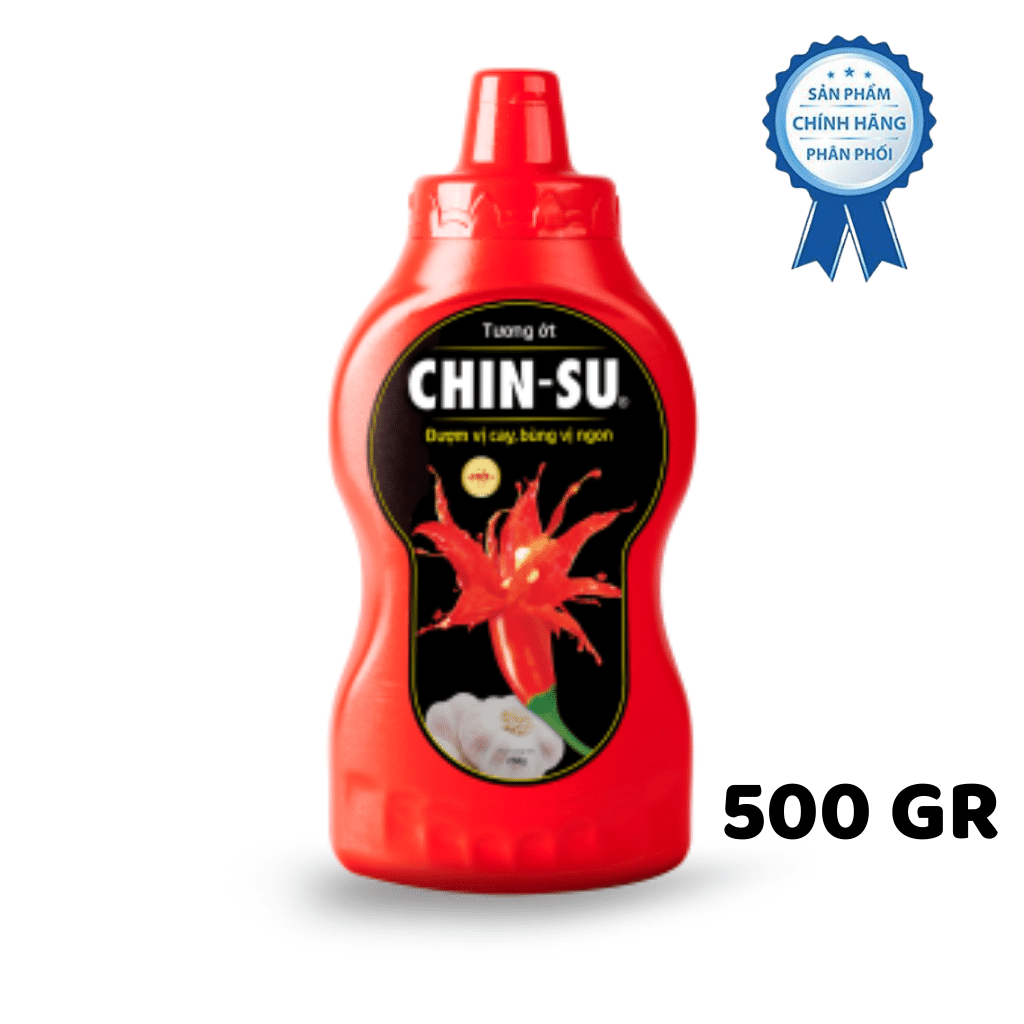 Tương ớt Chinsu 500gr x 12 chai/thùng