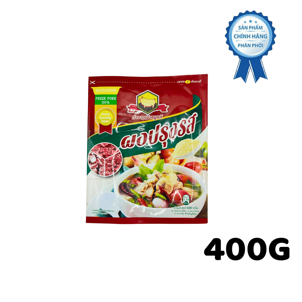 Hạt nêm thịt Thái Lan (NK) 400gr x 16 gói/thùng