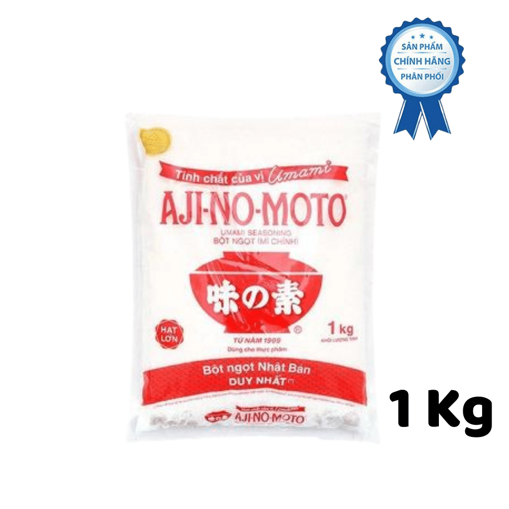 Bột ngọt hạt lớn Ajinomoto gói 1kg x 12 gói / thùng